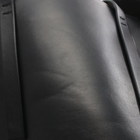 Chloe Leather Tote Bag Black/Beige - Picture 5 of 6